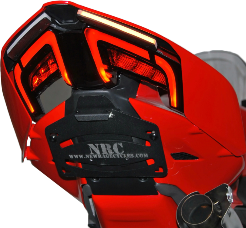 New Rage Cycles Fender Eliminator Kit for Ducati Streetfighter V4 & Panigale V4 (Part V4-FE-T-25)