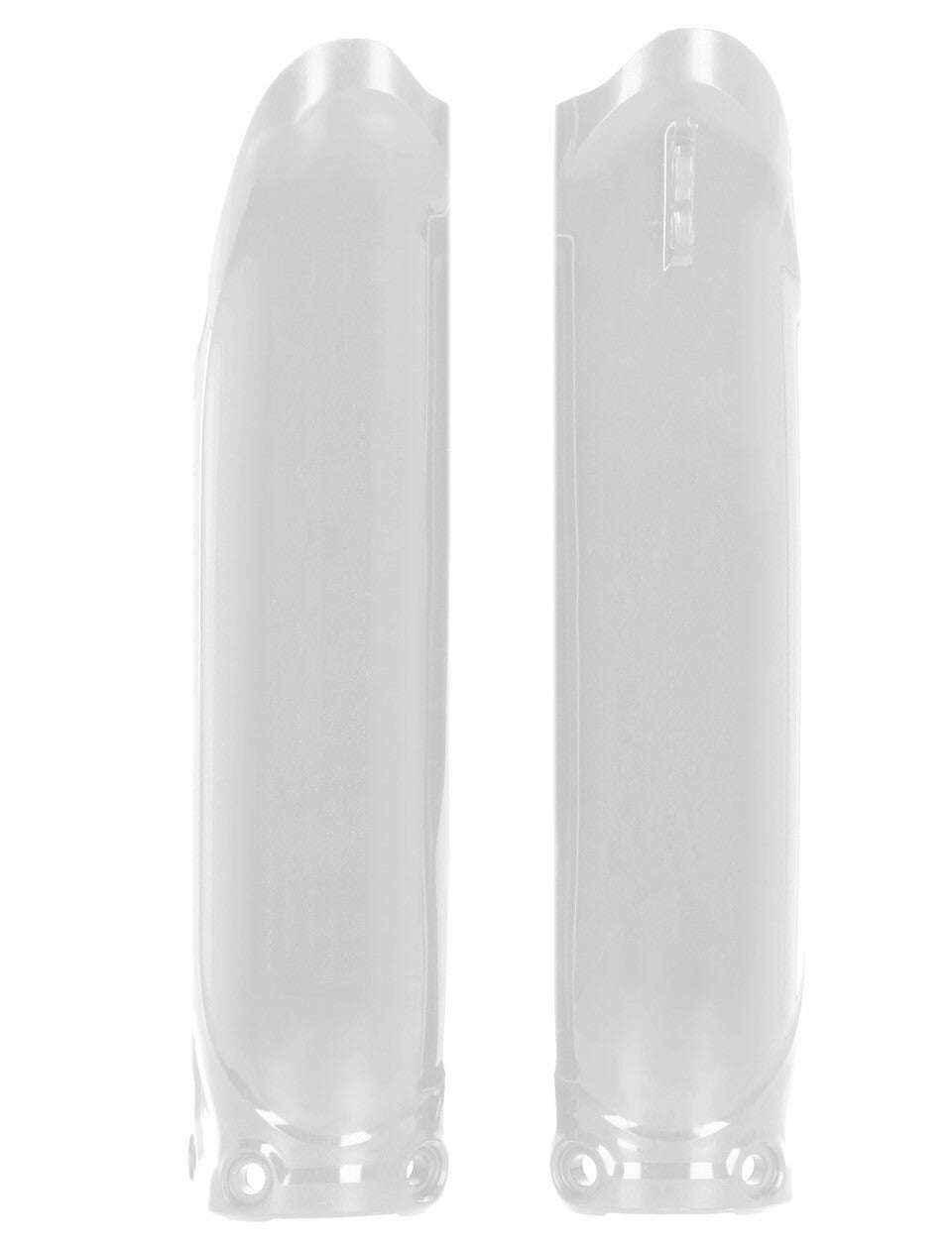 Acerbis Lower Fork Cover Set for Yamaha YZ Series - White