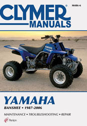 CLYMER Repair Manual for Yamaha YFZ350 Banshee (1987-1996)
