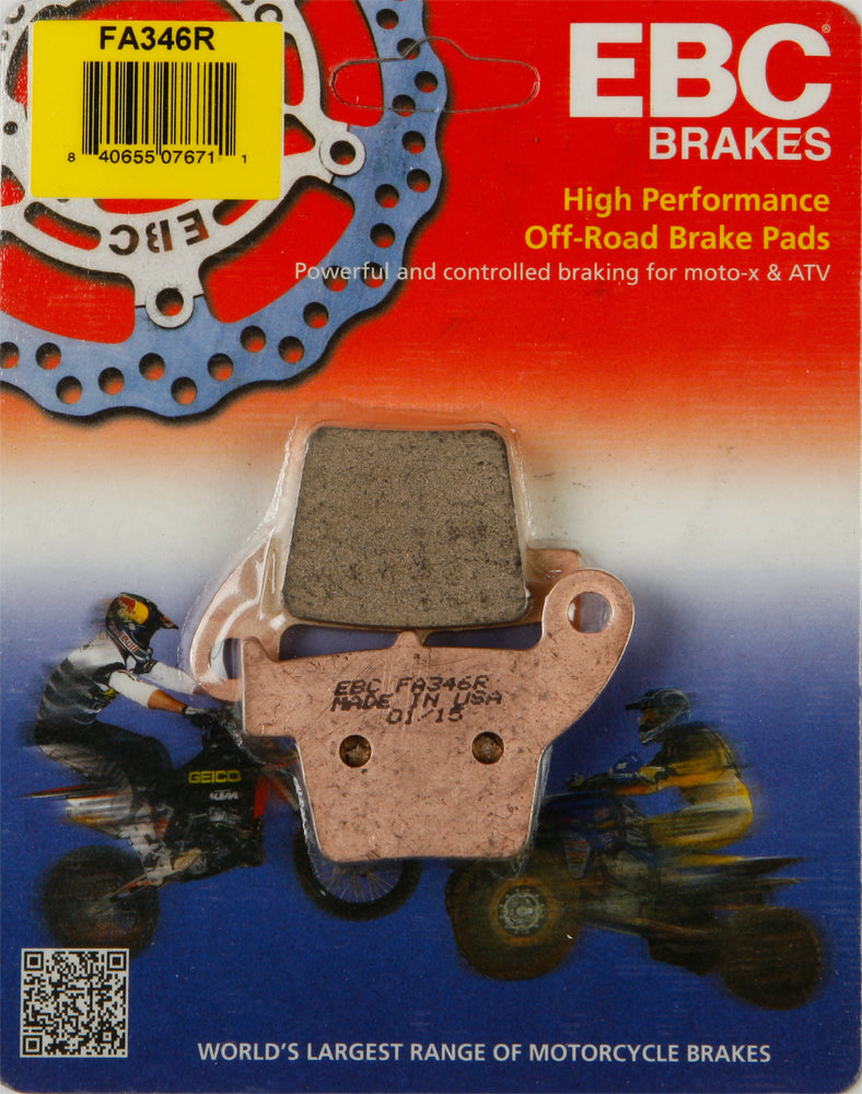 EBC FA346R Brake Pads for Honda CRF450R & CRF450RX Offroad Models