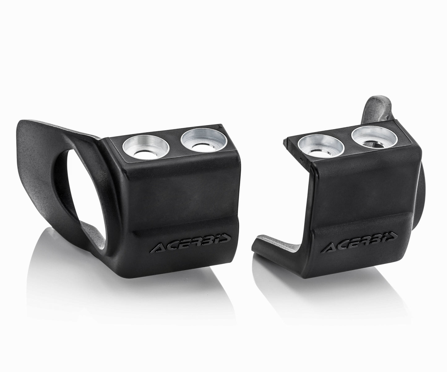 ACERBIS Fork Shoe Pro Black for Yamaha YZ250FX and YZ450FX, YZ125 (Part Number 2709700001)