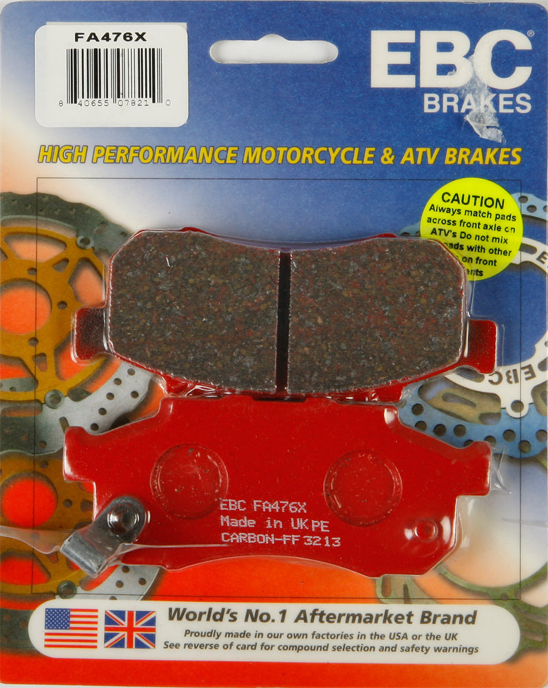 EBC FA476X Brake Pads for Honda MUV700 Big Red (2009-2012)