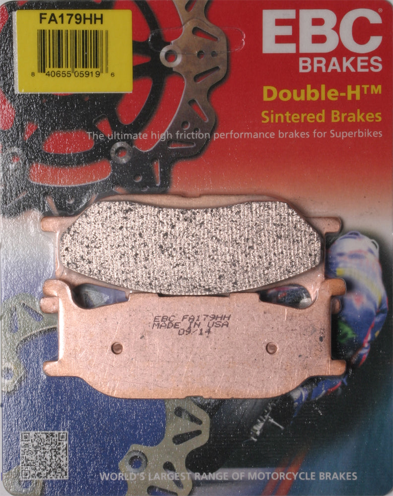 EBC FA179HH Brake Pads for Yamaha SR400, XVS95C Bolt, and Stryker Models