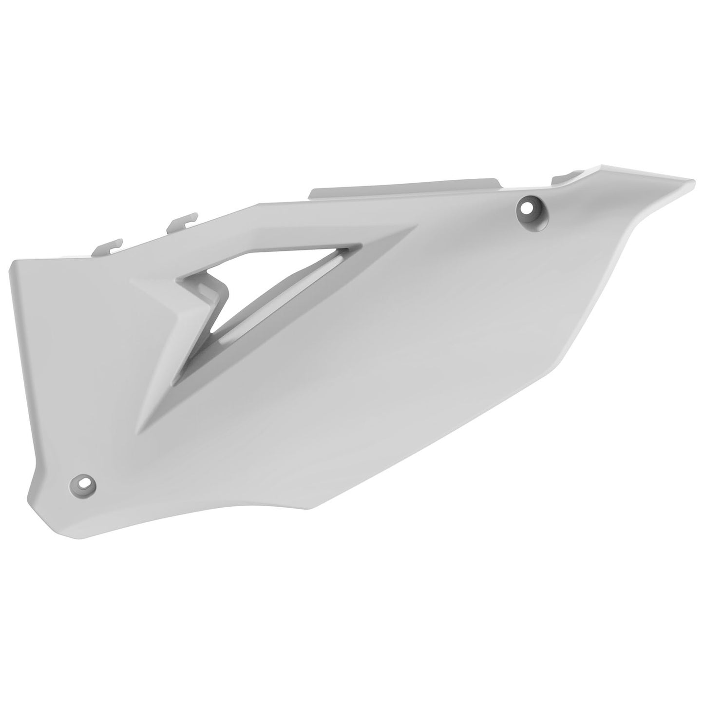 POLISPORT Side Panels for Kawasaki KX250F & KX450F - Durable White Replacement Body Parts