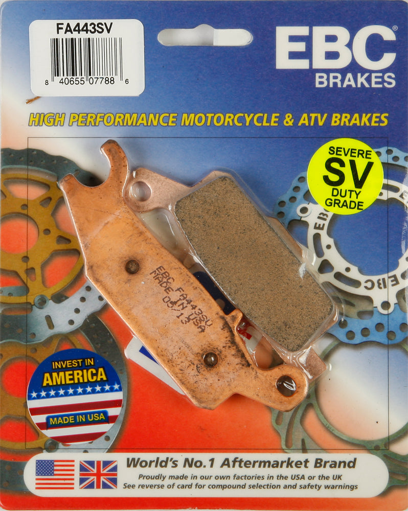 EBC FA443SV Severe Duty Brake Pads for Yamaha YFM550 Grizzly (2009-2013)