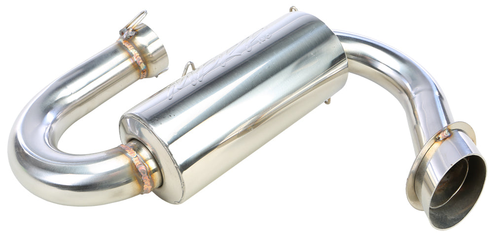 MBRP Performance Exhaust Race Series for Polaris Snowmobiles – Lightweight 4-Inch Muffler with Improved Throttle Response