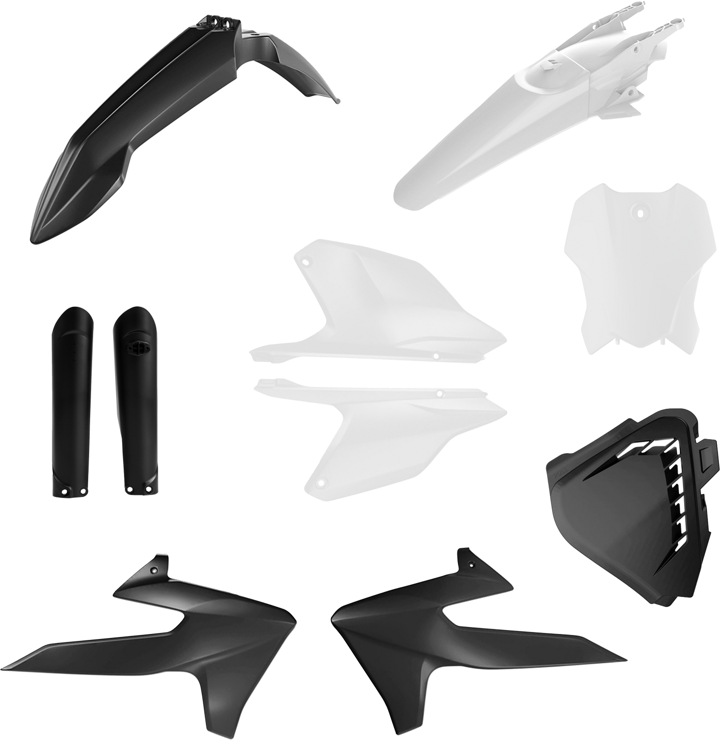 ACERBIS Plastic Kit Full Tri Original Offroad Replacement Body Parts with Fenders and Panels
