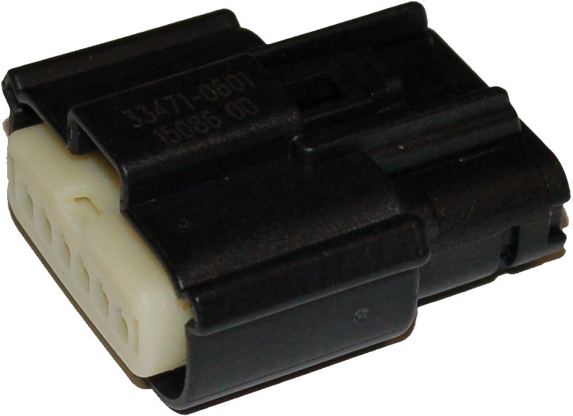 NAMZ CUSTOM CYCLE MX-150 Series 6-Pin Female Connector for V-Twin Electrical Systems
