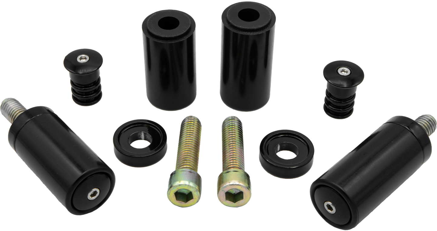Santoro Fabworx SF70011E Replacement Sliders for Crash Bar - Black