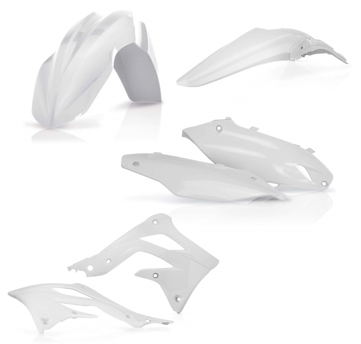 ACERBIS Plastic Body Kit for Kawasaki KX450F 2013-2015 - White