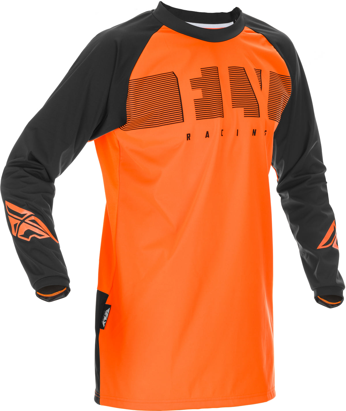 FLY Racing Windproof Technical Jersey in Orange/Black, Medium
