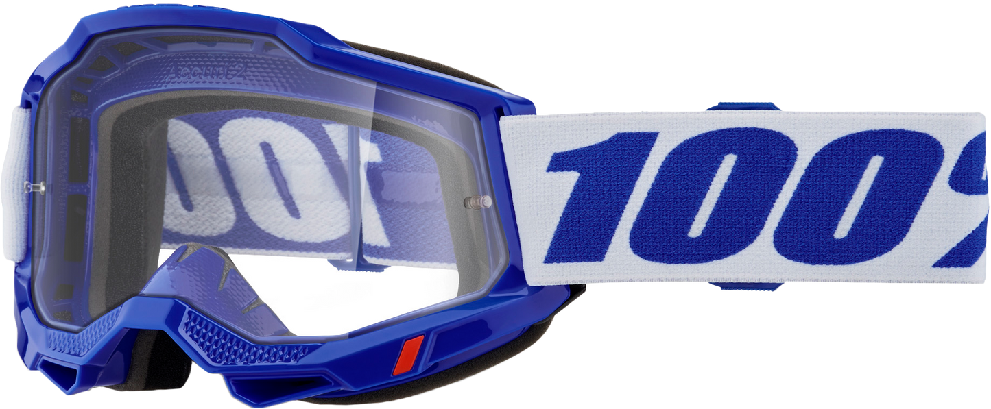 100-Percent Accuri 2 Goggle with Clear Lens for Offroad Performance