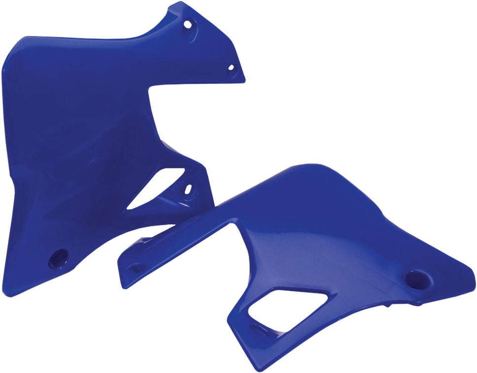 ACERBIS Radiator Shrouds for Yamaha YZ125 and YZ250 - Front Offroad Replacement Body Part in Blue