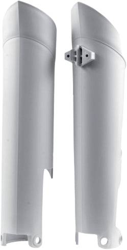 ACERBIS Fork Guard Front for KTM 350 & 500 Models – White Offroad Body Part