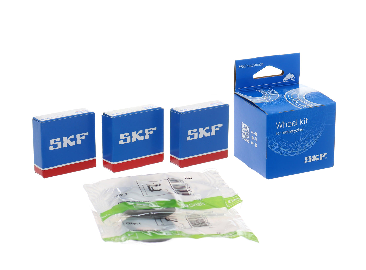 SKF VKWB-F-22-A Front Wheel Bearing and Seal Kit for Suzuki RM-Z250 Offroad Motorcycles