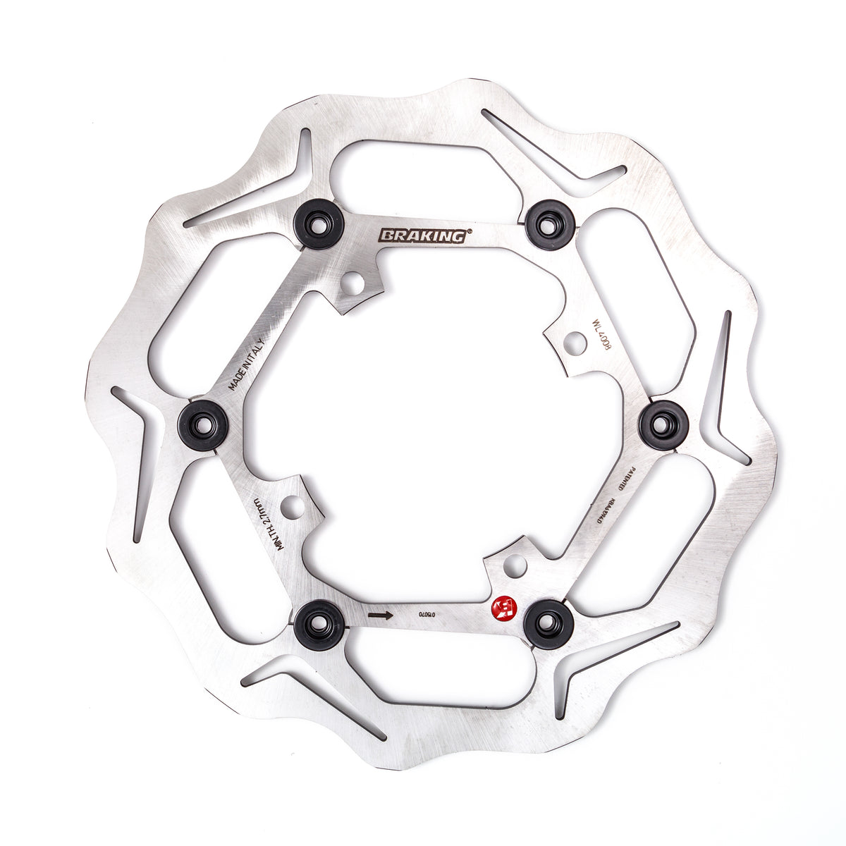 BRAKING Batfly 270 Front Rotor Oversized Kit for Kawasaki KX250F (2006-2015)