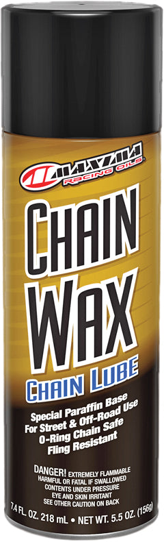 MAXIMA Chain Wax 5.5 oz. - Protective Chain Coating for Road and Off-Road Use