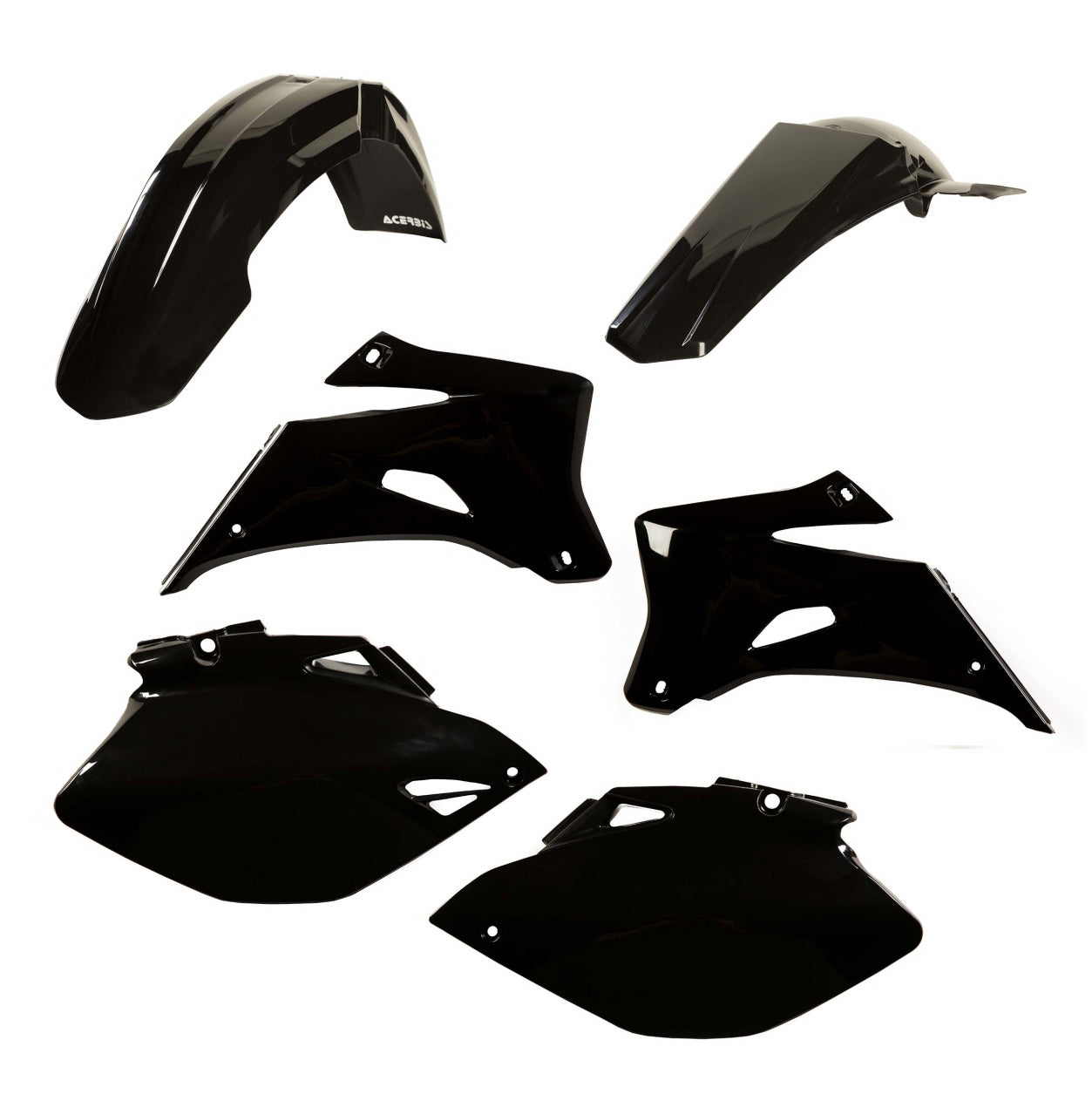 ACERBIS Plastic Body Kit for Yamaha YZ250F & YZ450F (2006-2009) - Black