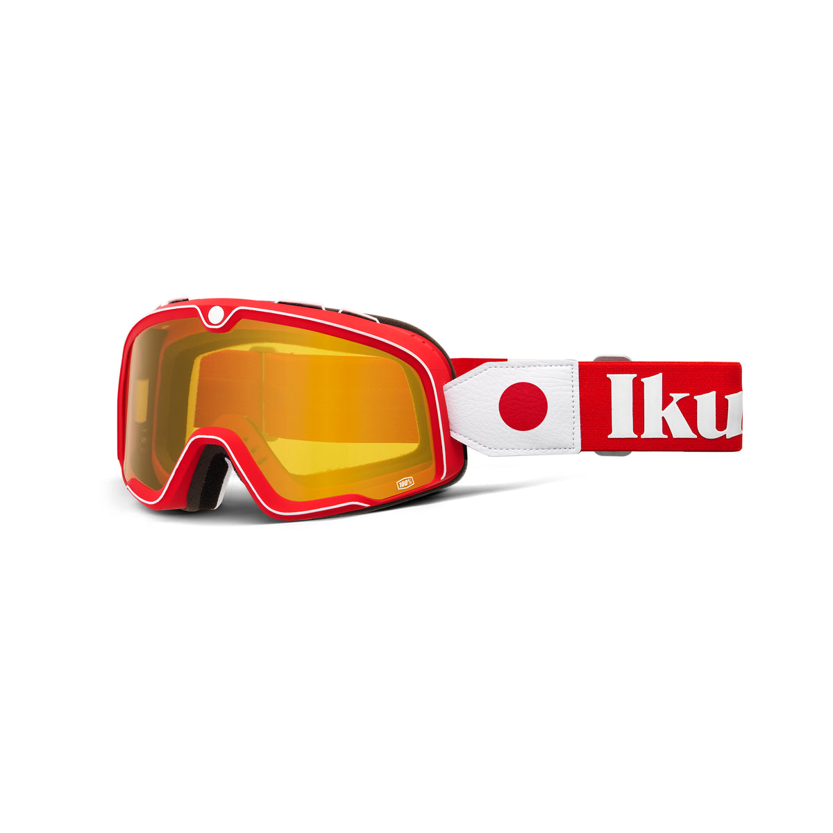 100-Percent Barstow Goggle Team Ikuzawa Mirror Red Lens – Offroad Performance Eyewear