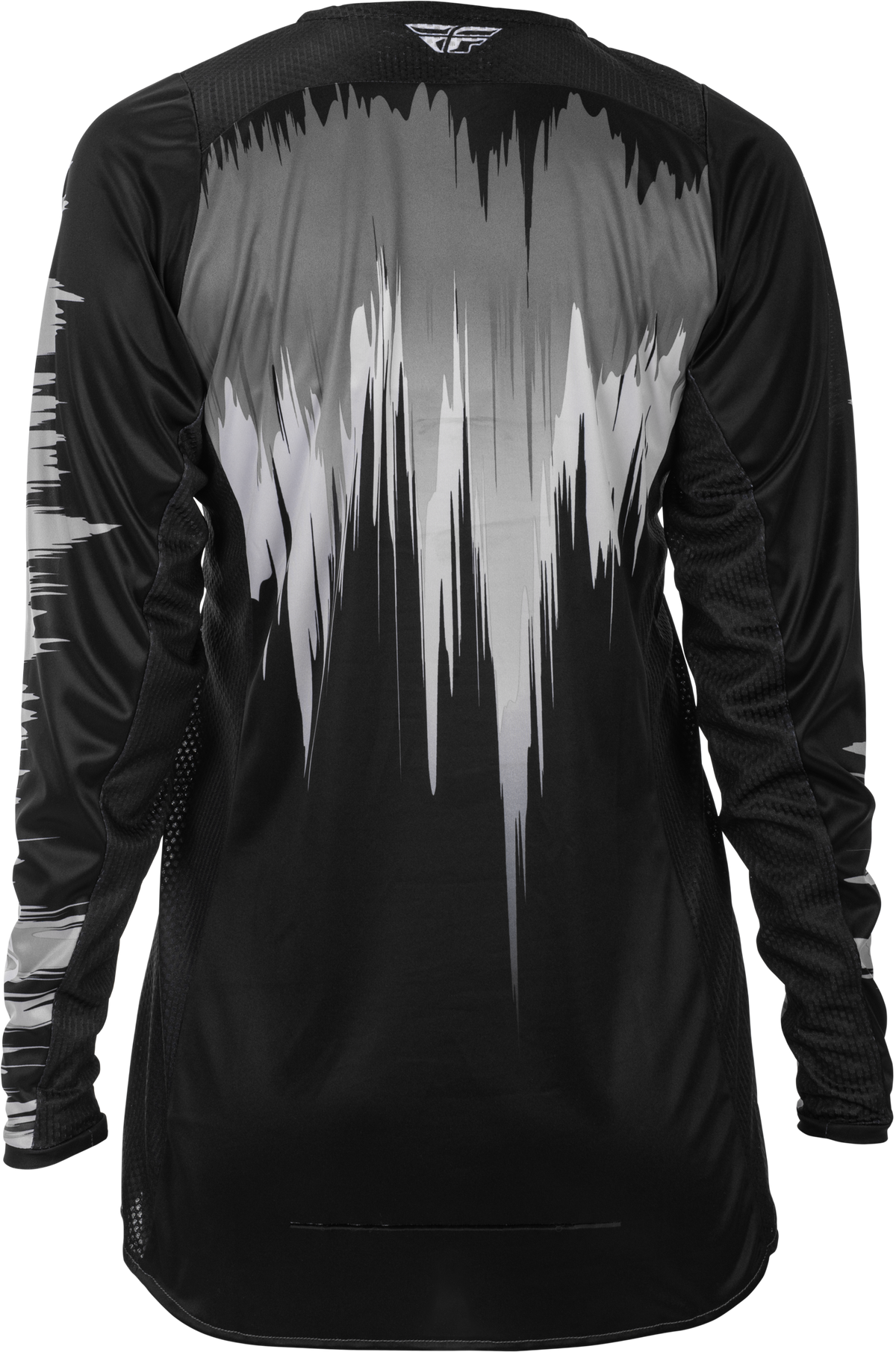 Fly Racing Women's Lite Jersey Black/Grey/White Medium - Offroad Performance Shirt