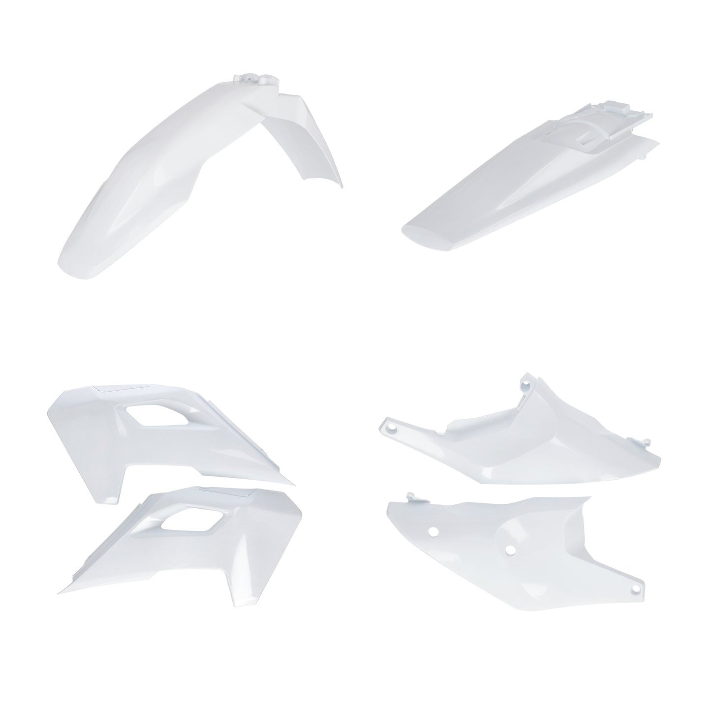 ACERBIS Plastic Kit Hus White - Offroad Replacement Body Parts