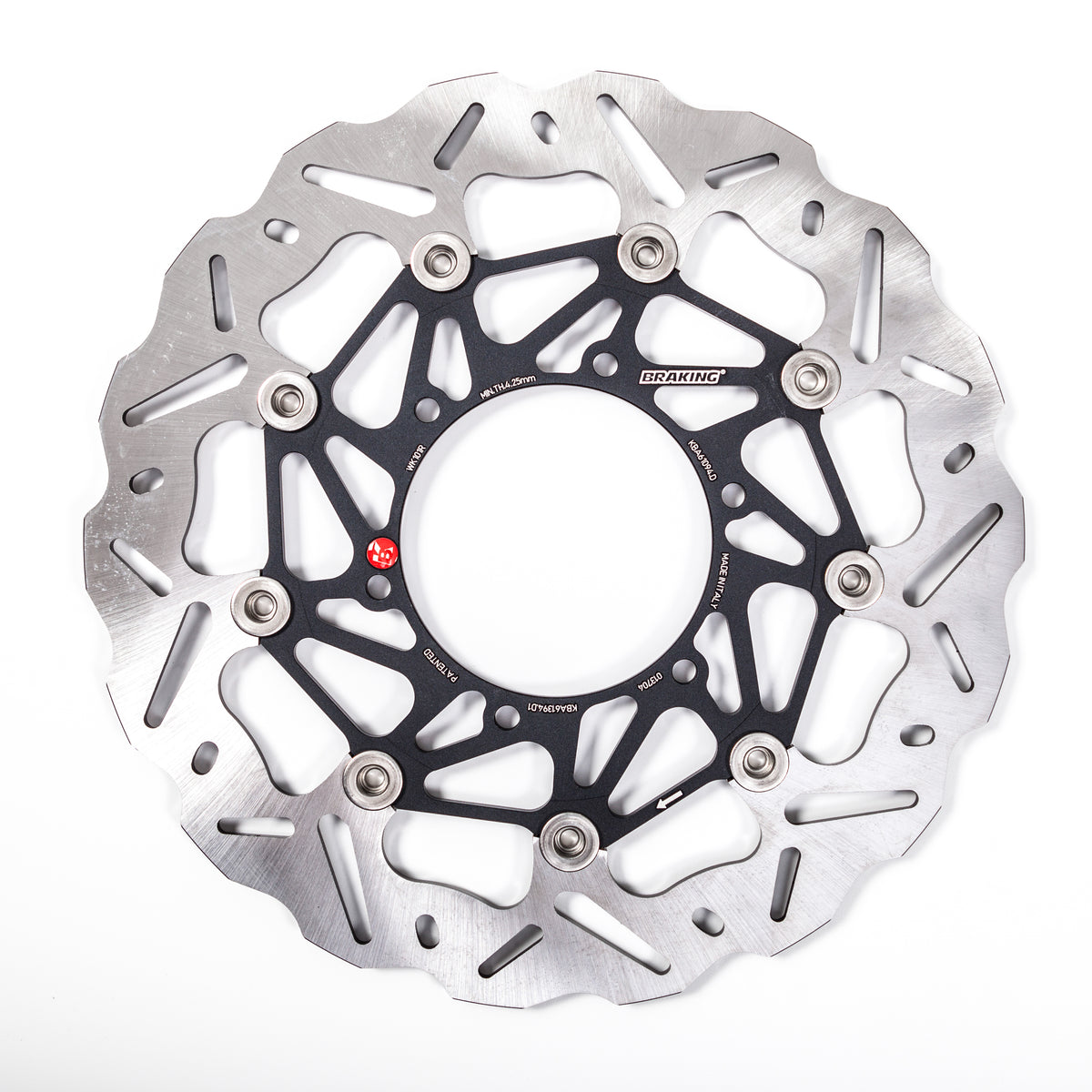 Braking SK2 Directional Front Right Brake Rotor for Suzuki GSX-R Models - Part #WK101R