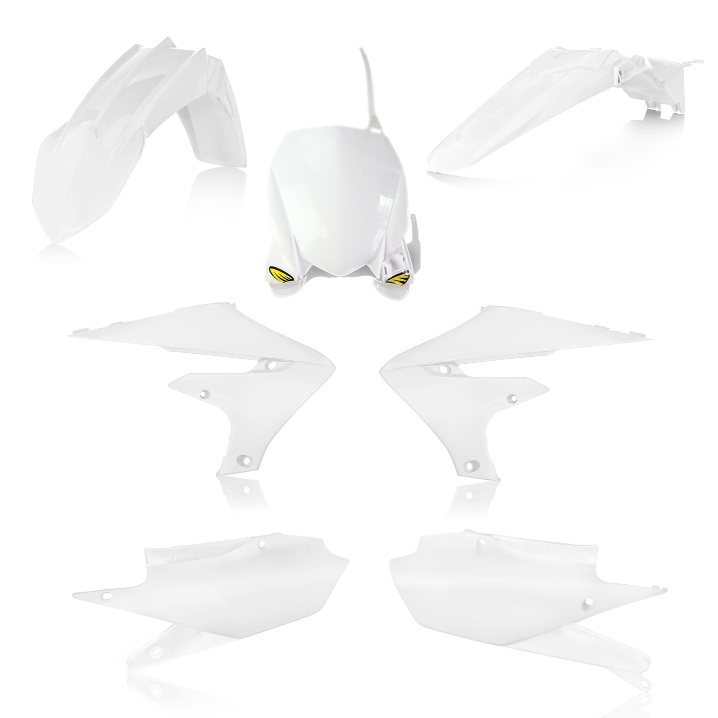 Cycra 1CYC-9427-42 5 Piece Body Kit for Offroad Vehicles in White