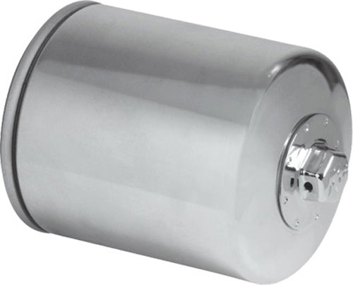 K&N KN-171C Chrome Oil Filter for Harley-Davidson V-Twin Motorcycles