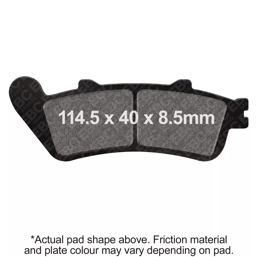 EBC Double-H Sintered Brake Pads FA725HH for Yamaha XV19B Star Eluder – High-Performance Street Motorcycle Brake Pads