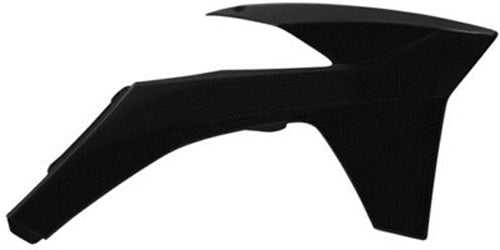 ACERBIS Radiator Shrouds for KTM 250 SX, 350 XC-F, and SX Models - Black