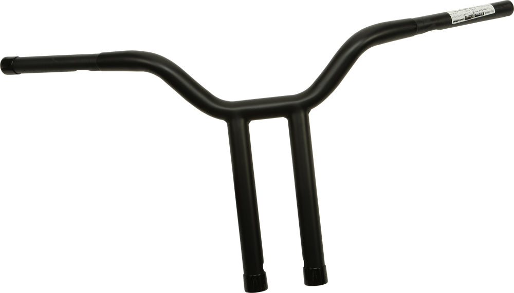 WILD 1 Chubby 14" Psycho S Fighter Black Handlebars for Harley-Davidson V-Twin Models