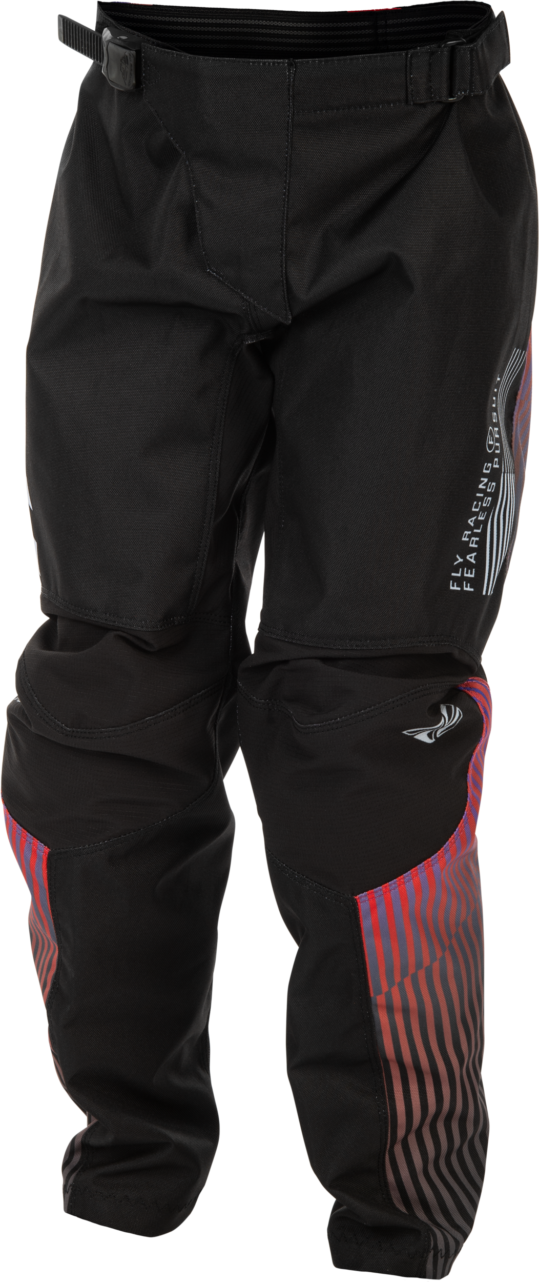 Fly Racing Youth F-16 Offroad Pants - Size US 26, Black/Red/Purple