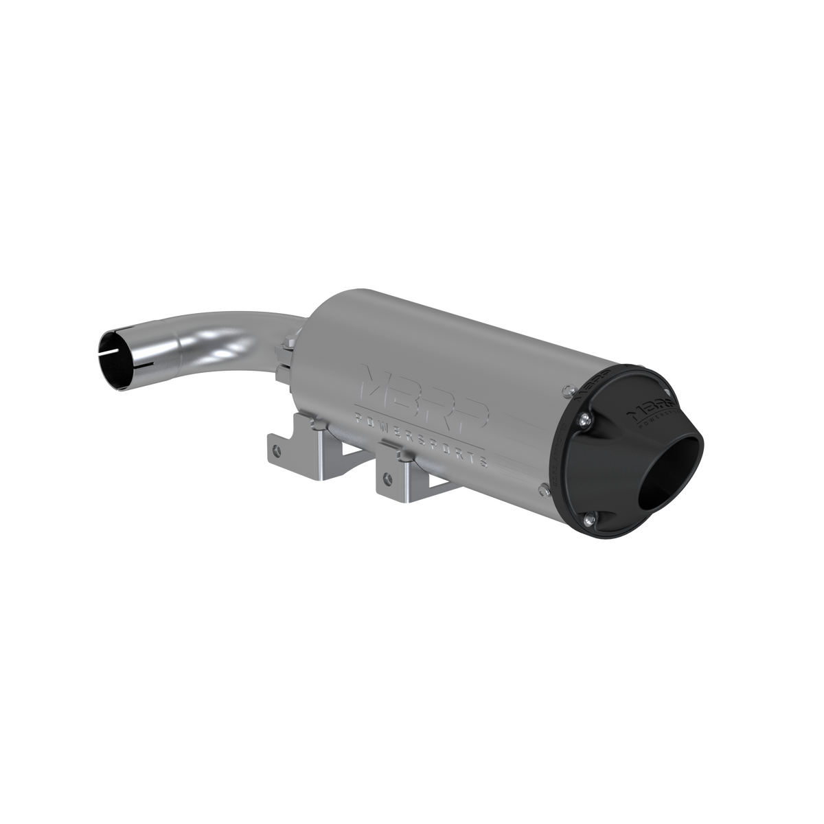 MBRP AT-9406PT Single Slip-On Exhaust System with 4.5-Inch Performance Muffler for Yamaha YXZ 1000 R Series