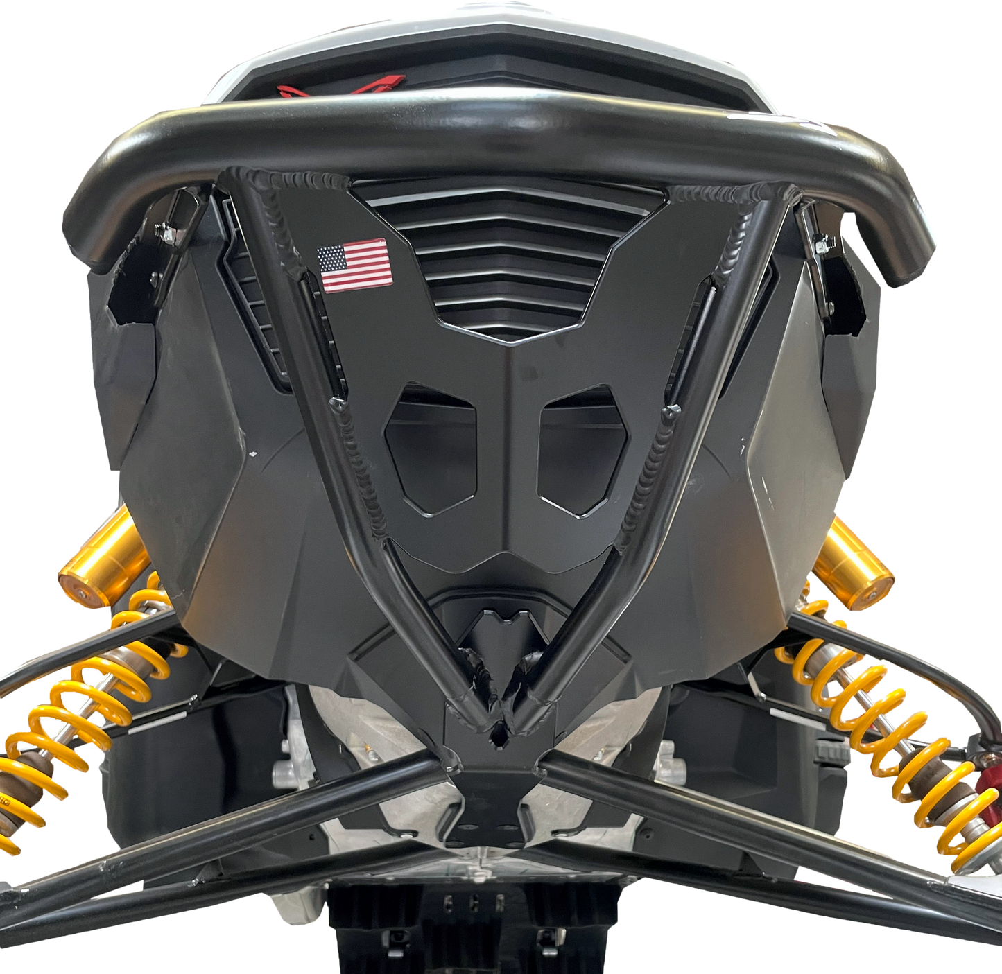 SPG Front Bumper Flat Black for Snow Models - Part D-SDFB600-FBK