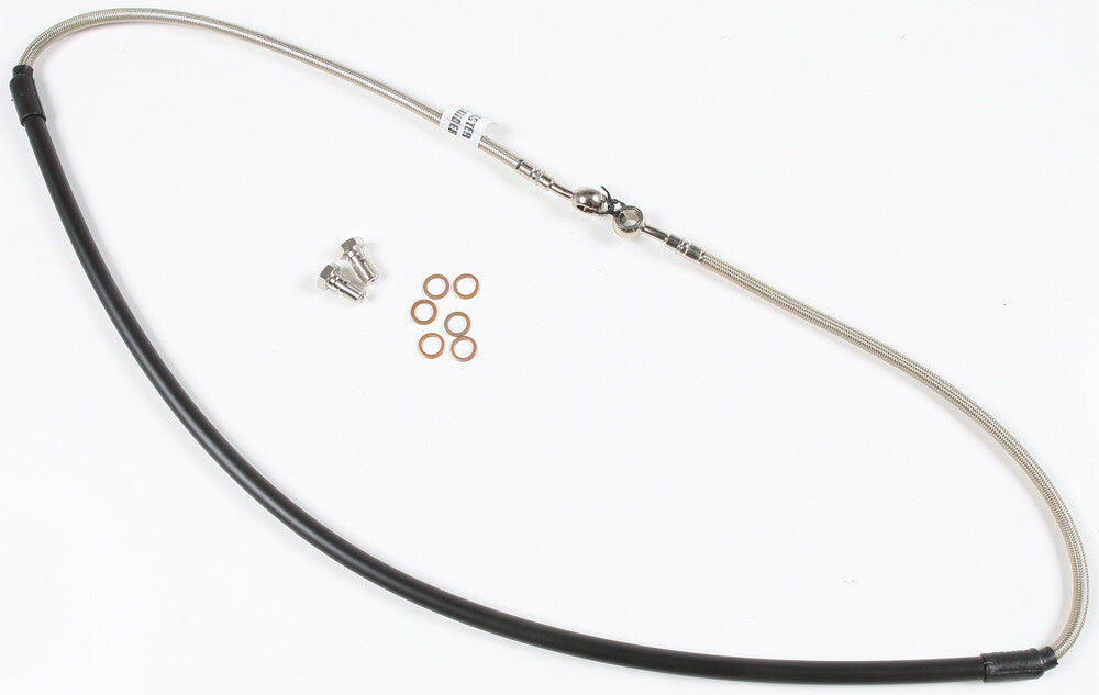 GBRAKES FK003D142-1 Steel Front Brake Line for Offroad Vehicles