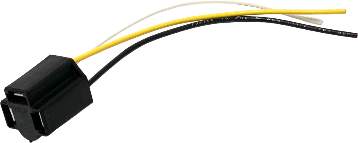 NAMZ Custom Cycle Replacement Headlamp H4 Pigtail for V-Twin Motorcycle Headlights