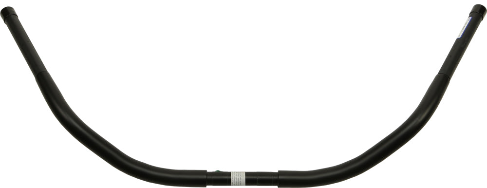 WILD 1 Part WO550B Chubby Beach Bar Satin Black Handlebars for Harley-Davidson V-Twin Models