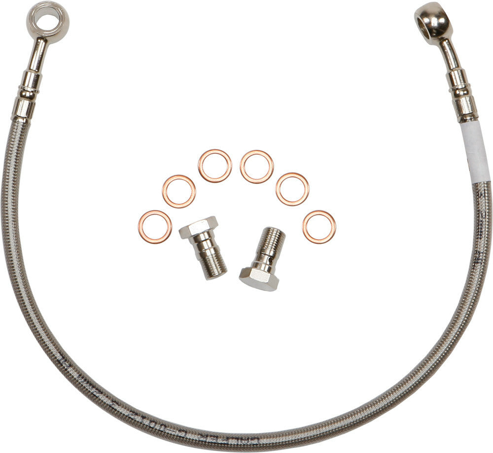 GBRAKES FK003D639R Rear Brake Line Kit for ATV/UTV