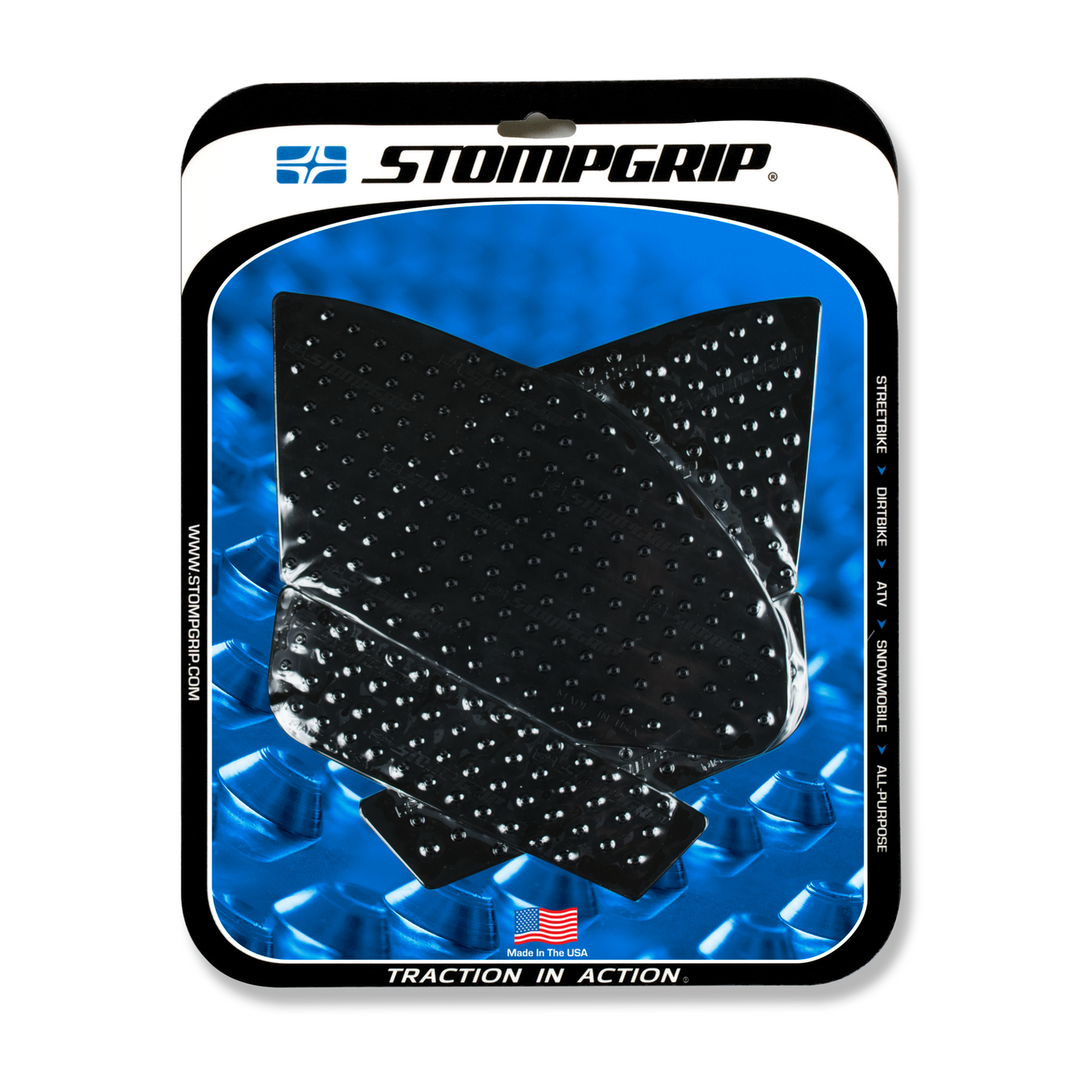 STOMPGRIP Tank Pad Kit Volcano Black for Suzuki GSX-R1000 and GSX-R1000R