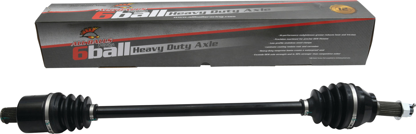 All Balls 6 Ball Heavy Duty Front Axle for Polaris General XP 1000 Models
