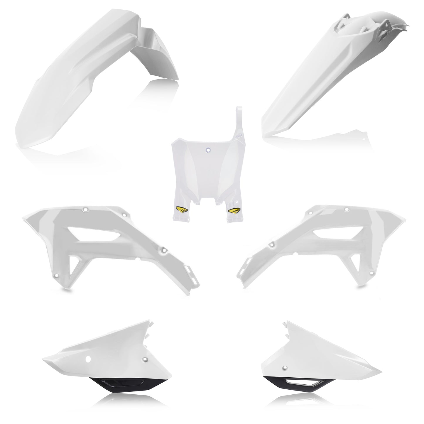 Cycra 1CYC-9432-237 Offroad 5-Piece Body Kit in White/Black