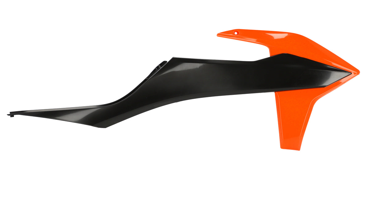 ACERBIS Radiator Shroud for KTM 2019 Models in Orange/Black