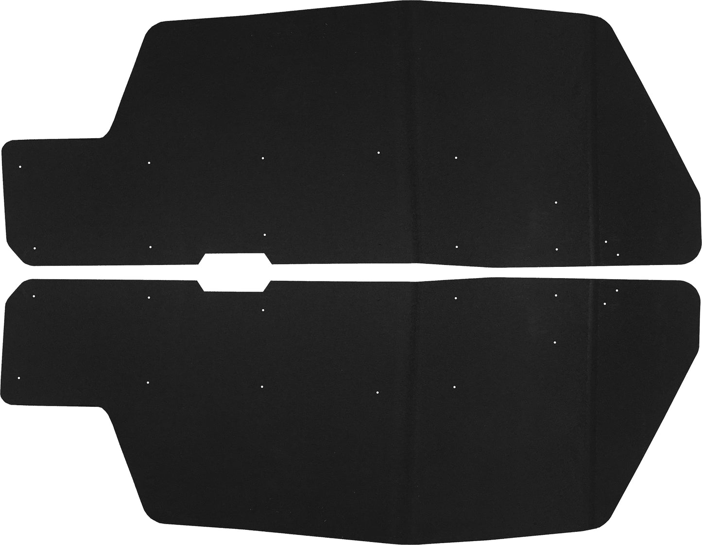 SPIKE Over Fenders Black Set for Polaris General 1000 (Part #44-1600)