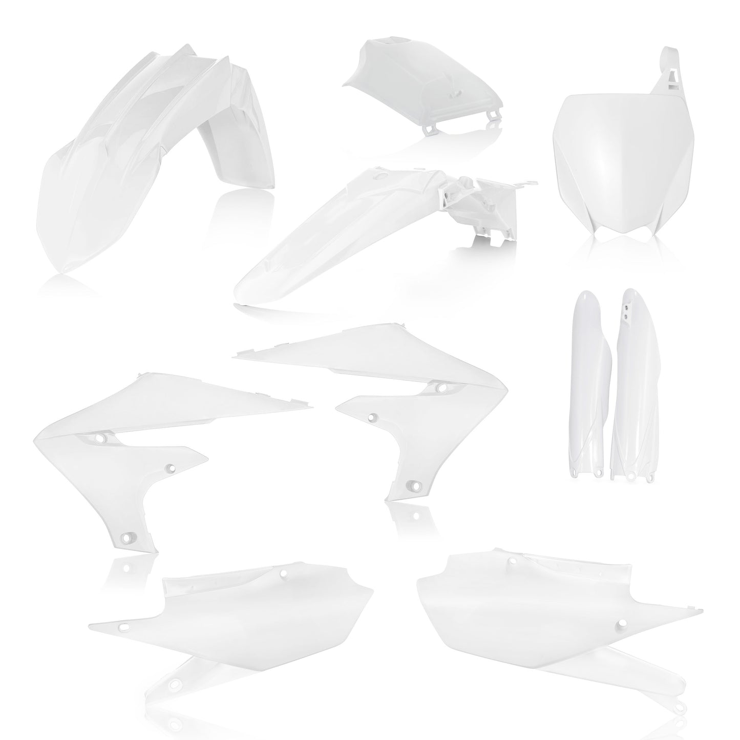 ACERBIS Full Plastic Kit for Yamaha YZ Series 2018-2021 – White