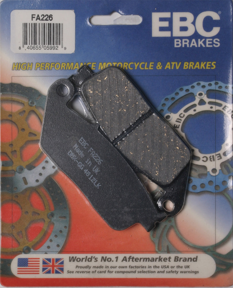 EBC FA226 Brake Pads for Honda CBR and Triumph Tiger 800 Models