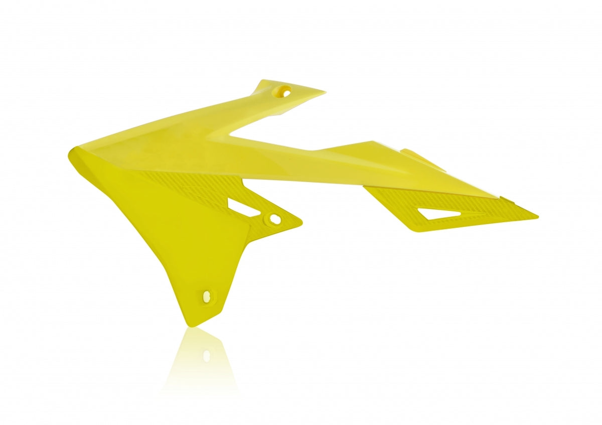 ACERBIS Radiator Shrouds for Suzuki RM-Z Series - Yellow Offroad Body Cover