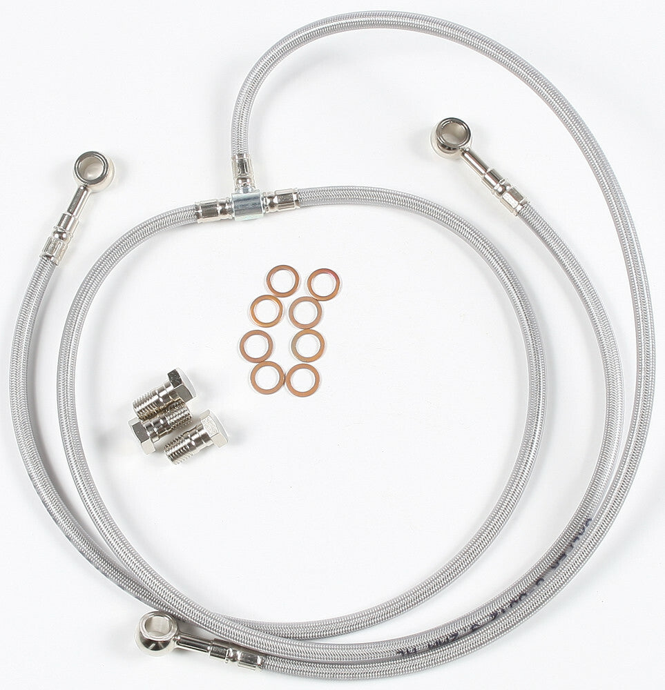 GBRAKES Front Brake Line for Yamaha ATV/UTV - Part FK003D109-3