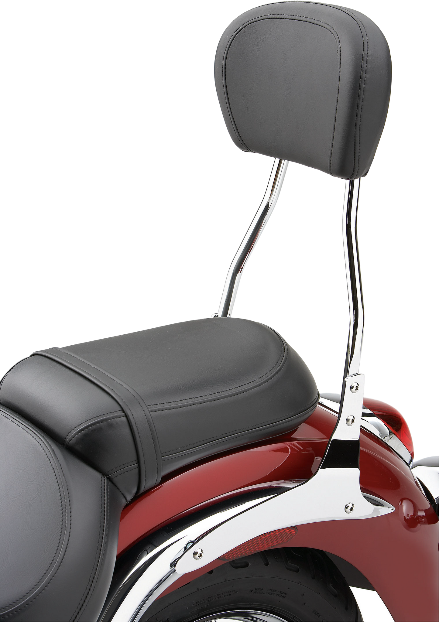 COBRA Std Round Sissy Bar with Pad for Yamaha V Star 1100 (1999-2009)