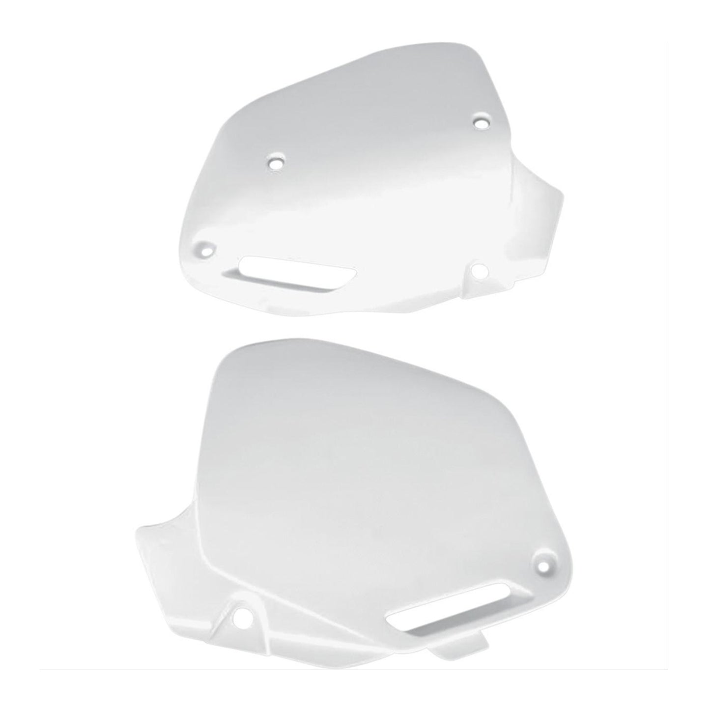 Polisport White Side Panels for Honda CR Models and CR125R/250R - Offroad Replacement Body Parts