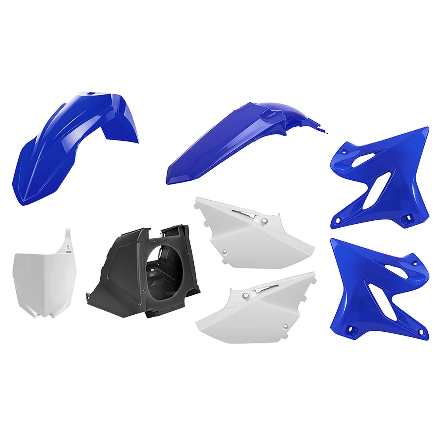 Polisport Yamaha YZ125 Plastic Body Kit OE Color – Durable Gloss Polypropylene Replacement Parts